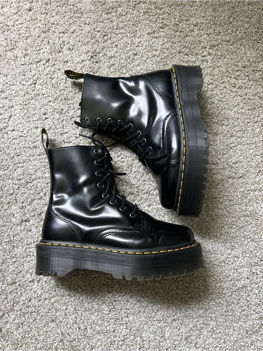 Women’s Platform Doc Marten Jadon Boots